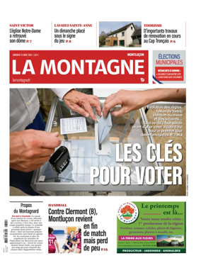 Cover of La Montagne (Montlucon)