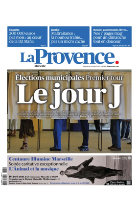 Cover of La Provence Marseille
