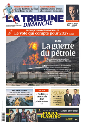 Cover of La Tribune Dimanche (France)