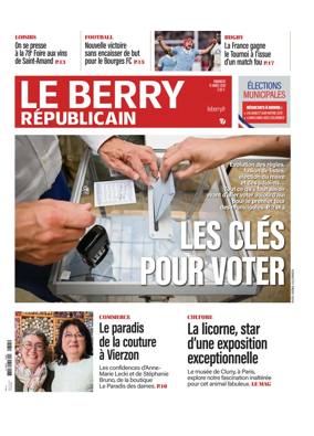 Cover of Le Berry Republicain