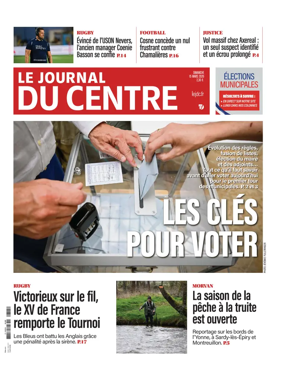 Cover of Le Journal du Centre
