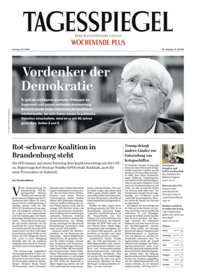 Cover of Der Tagesspiegel