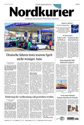 Cover of Pasewalker Zeitung