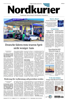 Cover of Strelitzer Zeitung