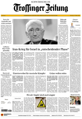 Cover of Trossinger Zeitung