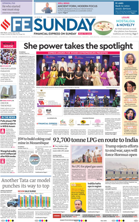 Cover of The Financial Express