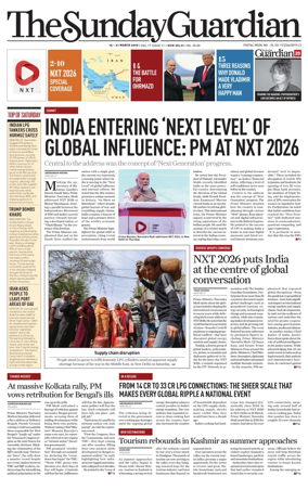 Cover of The Sunday Guardian