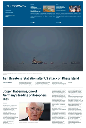 Cover of EuroNews (English Edition)