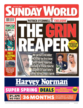 Cover of Sunday World (Ireland)