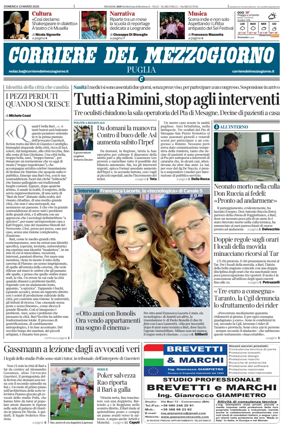Cover of Corriere del Mezzogiorno (Puglia)