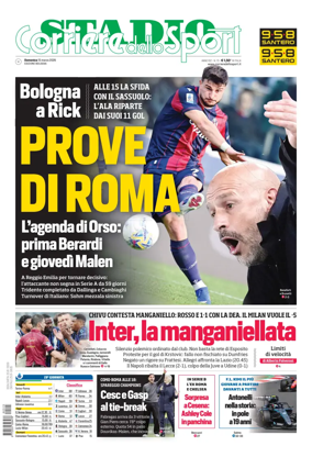Cover of Corriere dello Sport Stadio (Bologna)