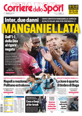 Cover of Corriere dello Sport