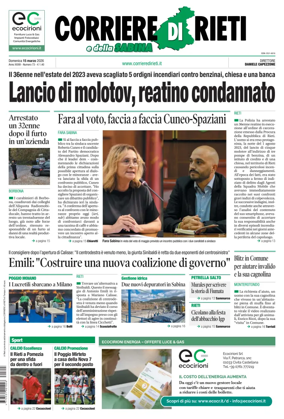 Cover of Corriere di Rieti