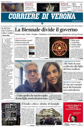 Cover of Corriere di Verona