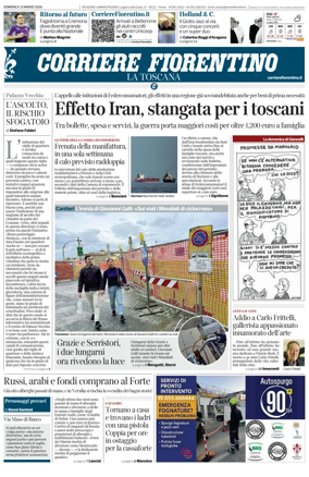 Cover of Corriere Fiorentino