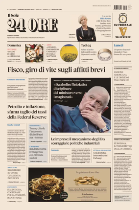 Cover of Il Sole 24 Ore