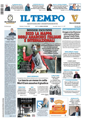 Cover of Il Tempo (Nazionale)