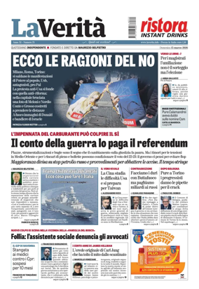 Cover of La Verita (Italia)