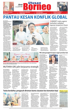 Cover of Utusan Borneo (Sabah)