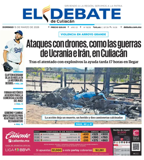 Cover of El Debate de Culiacan