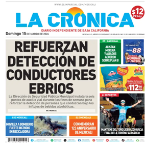Cover of La Cronica