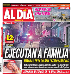 Cover of Periodico Al Dia (Irapuato)