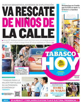 Cover of Tabasco Hoy