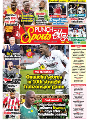 Cover of Punch Sports Extra