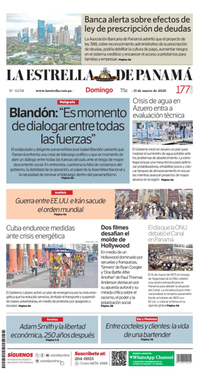 Cover of La Estrella de Panama