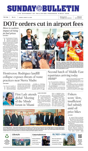 Cover of Manila Bulletin