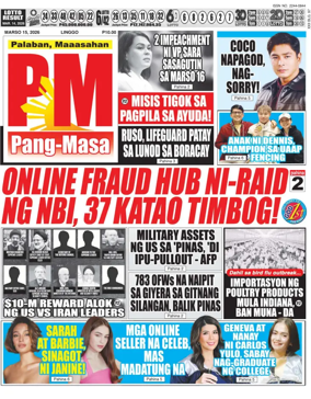 Cover of PM Pang-Masa