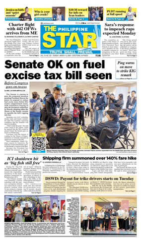 Cover of The Philippine Star