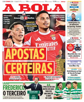 Cover of A BOLA (Portuguese)