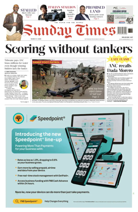 Cover of Sunday Times