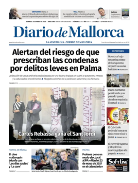 Cover of Diario de Mallorca