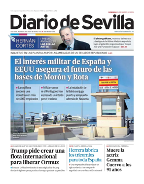 Cover of Diario de Sevilla