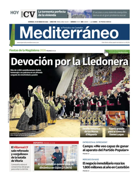 Cover of El Periodico Mediterraneo