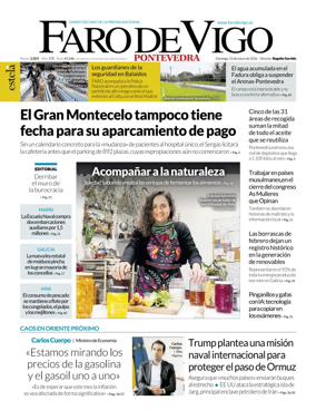 Cover of Faro de Vigo (Pontevedra)