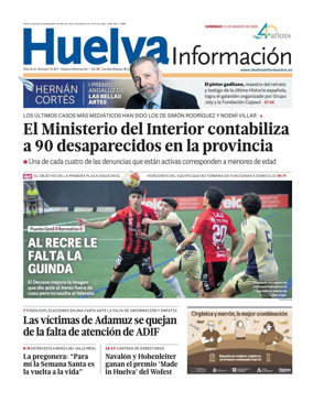 Cover of Huelva Informacion