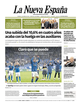 Cover of La Nueva Espana (Oriente)
