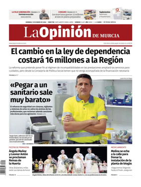 Cover of La Opinion de Murcia