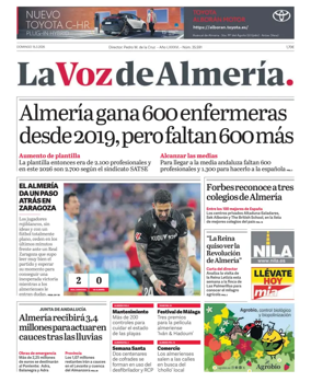Cover of La Voz de Almeria