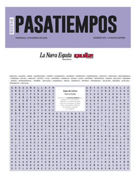 Cover of Pasatiempos | La Nueva Espana