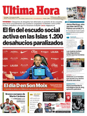 Cover of Ultima Hora