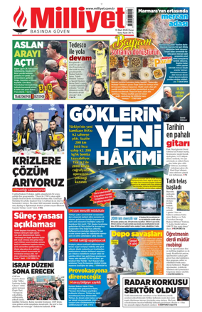 Cover of Milliyet