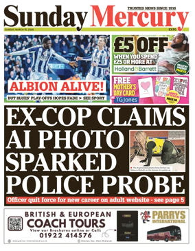 Cover of Sunday Mercury