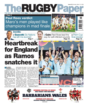 Cover of The Rugby Paper