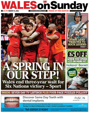 Cover of Wales On Sunday