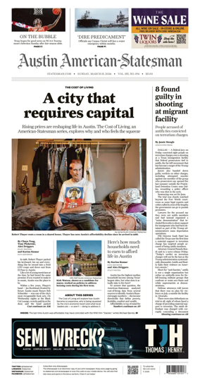 Cover of Austin American-Statesman