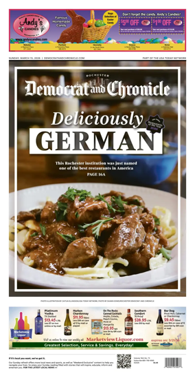 Cover of Democrat and Chronicle